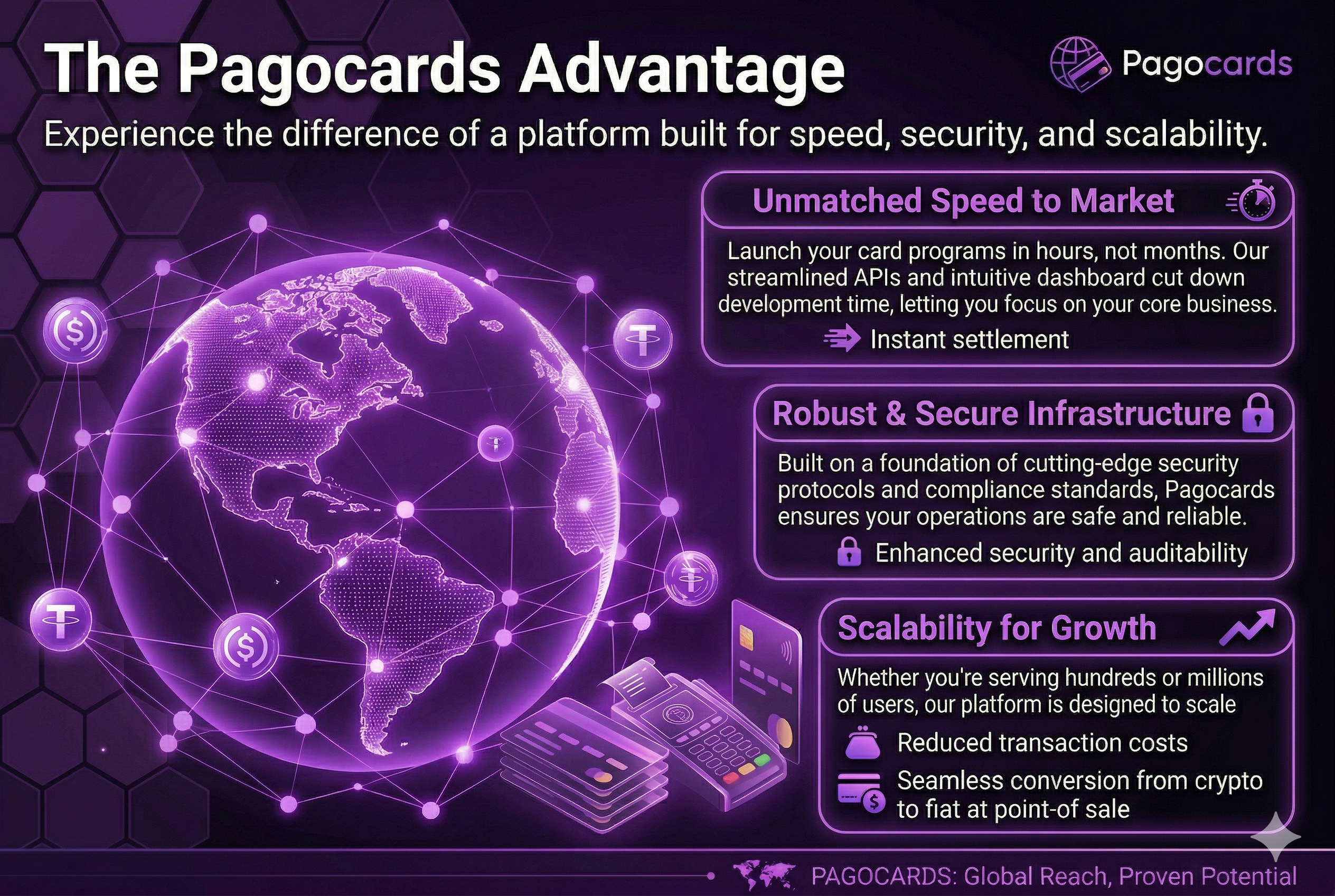 Pagocards Advantage Infographic